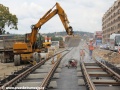 Konstrukce systému W-tram může plynule přecházet do klasické konstrukce koleje na příčných pražcích ve štěrkovém loži. | 20.7.2012