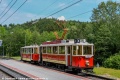 Souprava vozů #351+#1202 zachycená ve výhybně Jablonec nad Nisou Zelené Údolí. | 26.5.2024