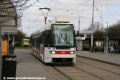 Nástupní zastávka smyčky Královo Pole, nádraží byla nástupní pouze pro účastníky sváteční jízdy k desetiletí Pražských tramvají. | 9.4.2011