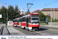 Duben 2024 nástěnného kalendáře Pražských tramvají 2025 »Električky« »Šaliny« »TRAMVAJE«